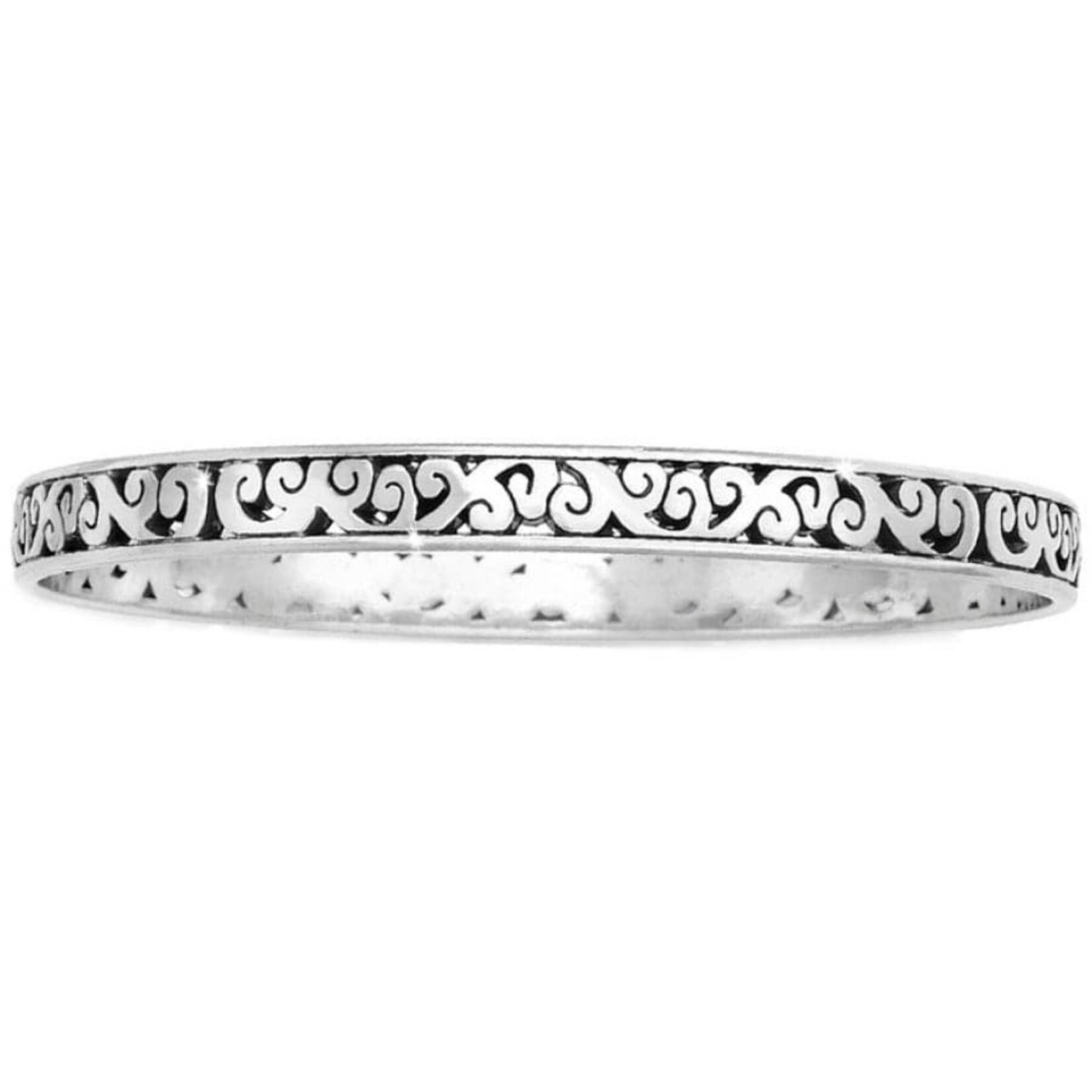 Brighton J39290 Sil Uluwatu Narrow Bangle