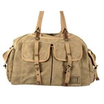 Triple Tree Canvas 3976 Khaki Canvas Duffel
