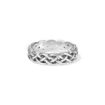 Brighton J63000 Interlok Braid Band Ring - Size 6