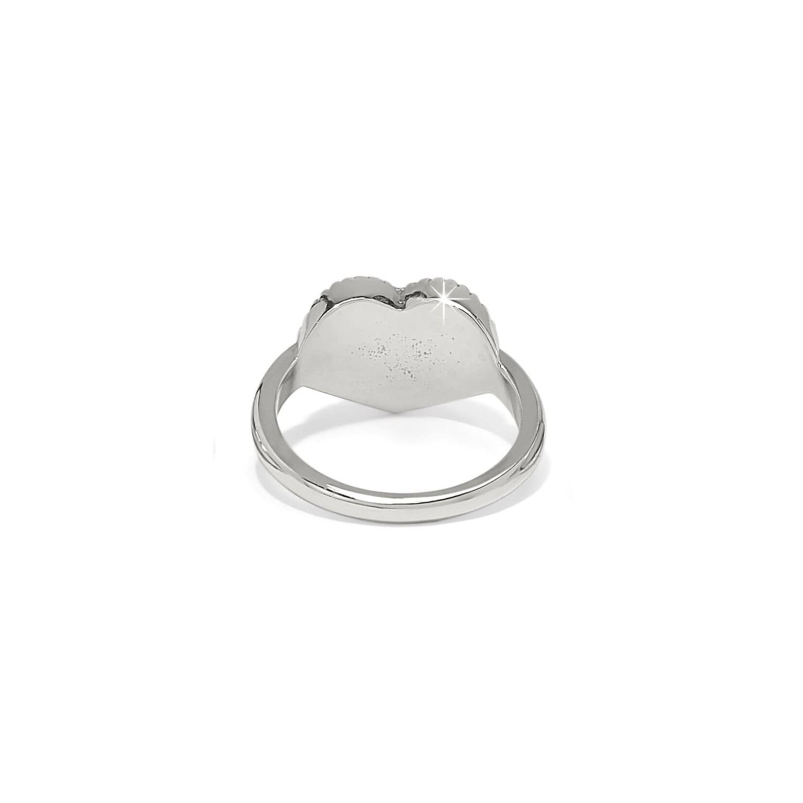 Brighton J63241 - Size 10 - Illumina Celeste Heart Ring