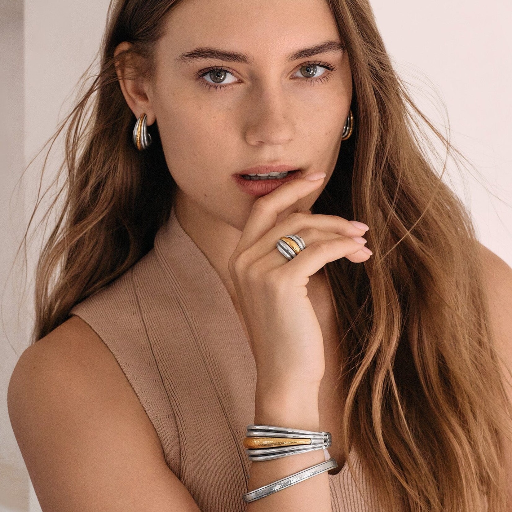 Brighton J63272 - Size 10 - Ferrara Deco Ring