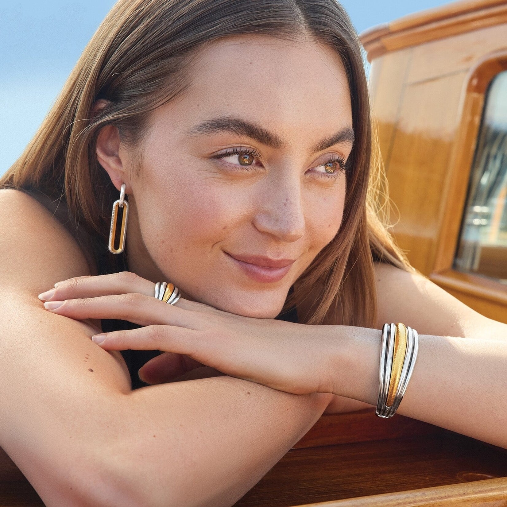 Brighton J63272 - Size 10 - Ferrara Deco Ring