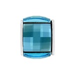 Brighton J96446 Aqua Ice Cube Bead