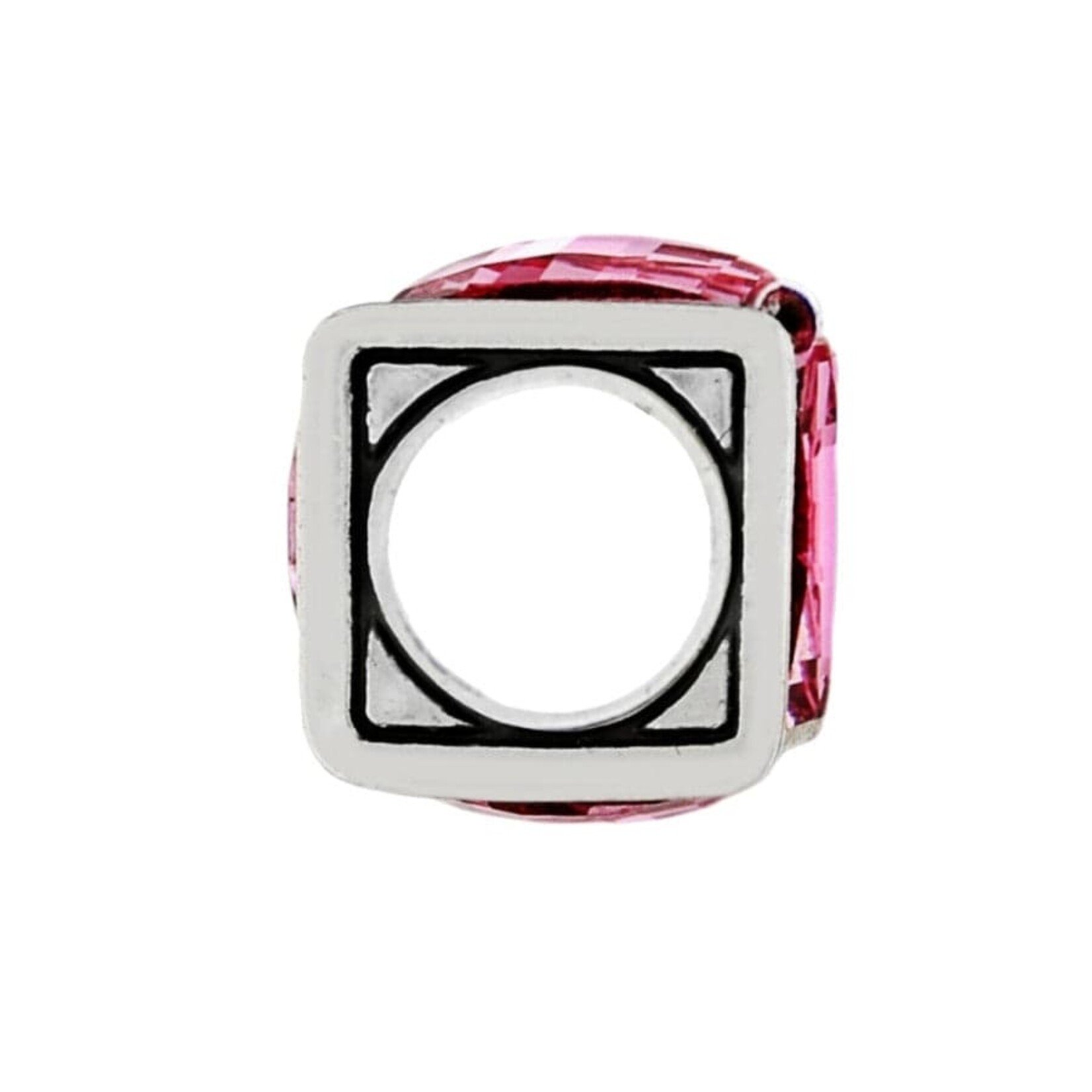 Brighton J9644G Rose Ice Cube Bead