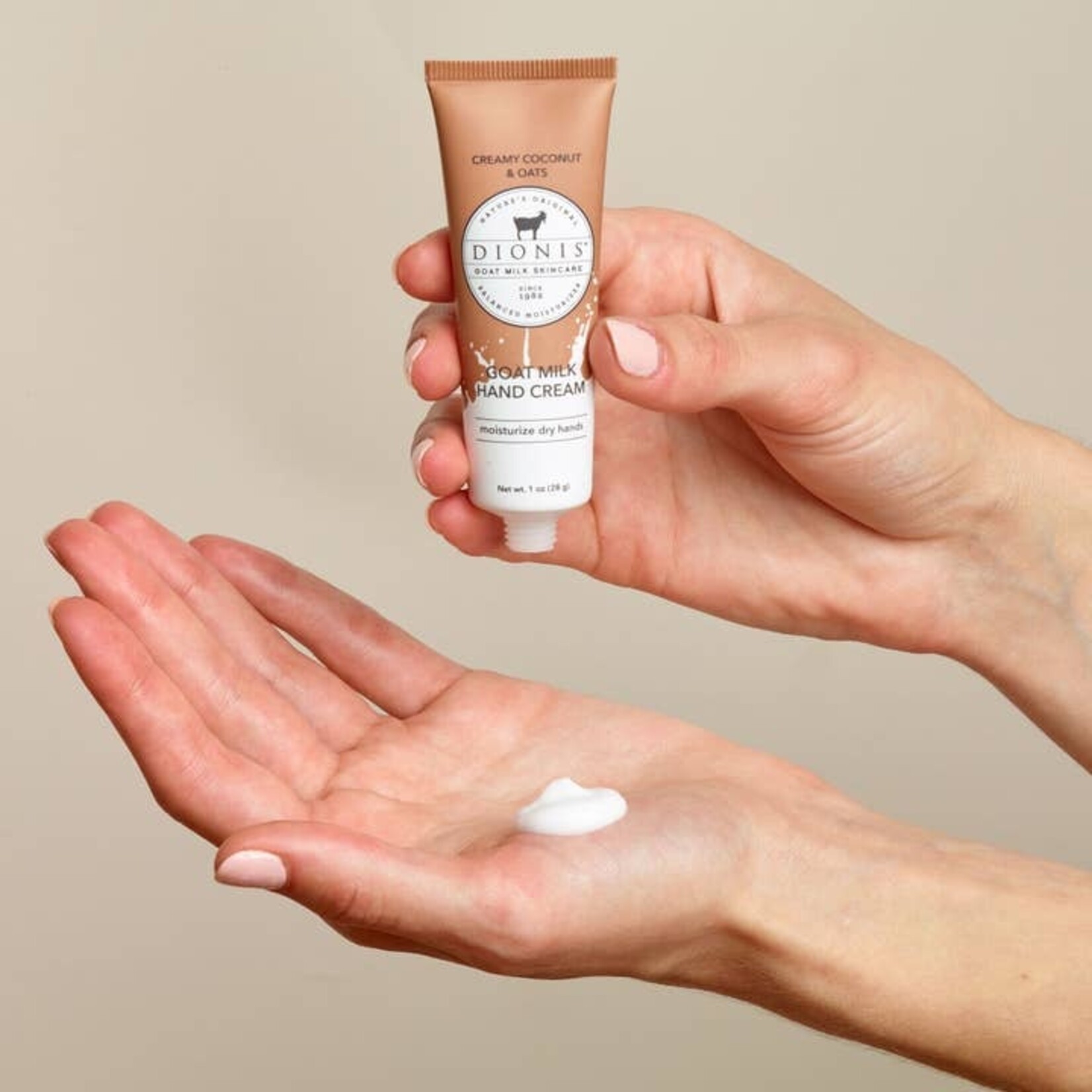 Dionis Dionis Hand Cream - 1 oz - Creamy Coconut & Oats