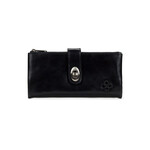 Patricia Nash Annesley Wristlet / Wallet - Vintage Distressed Black
