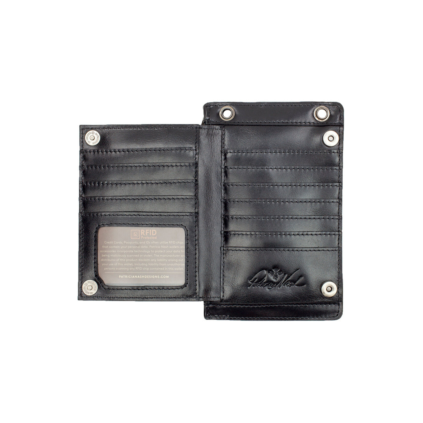 Patricia Nash Chiavella Phone Crossbody - Black