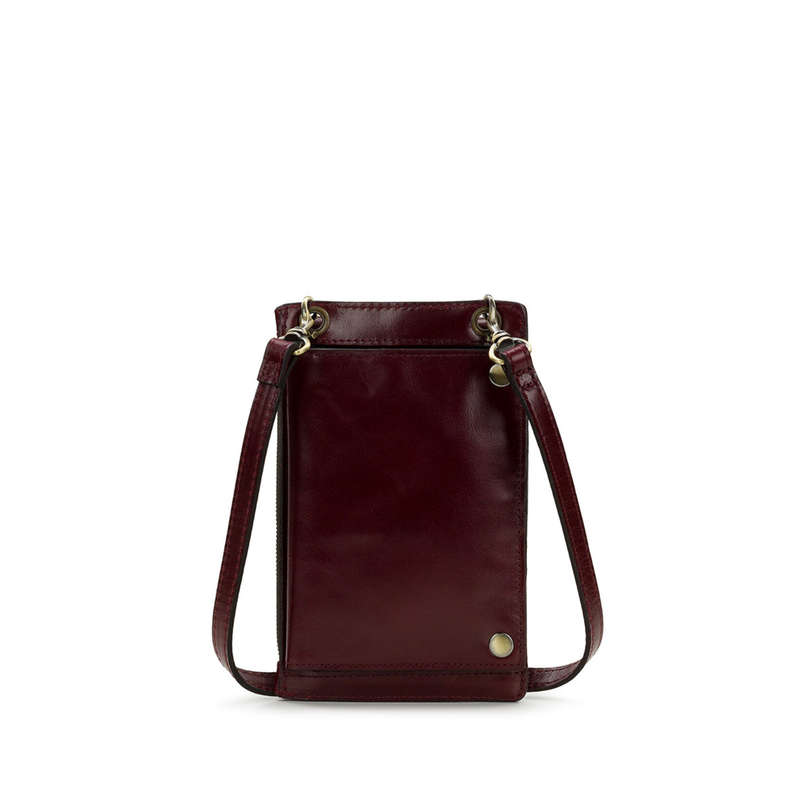 Patricia Nash Chiavella Phone Crossbody - Oxblood