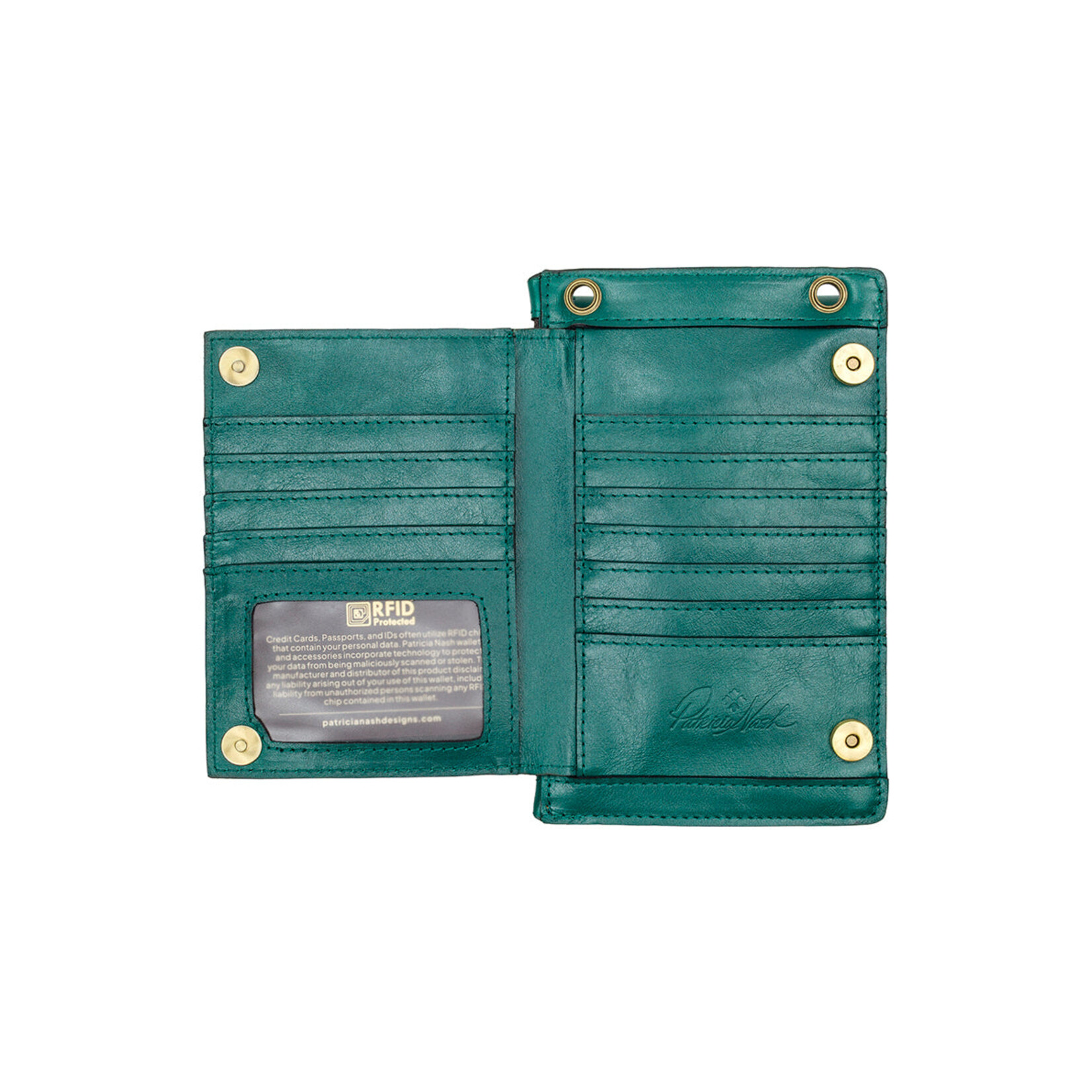 Patricia Nash Chiavella Phone Crossbody - Spruce