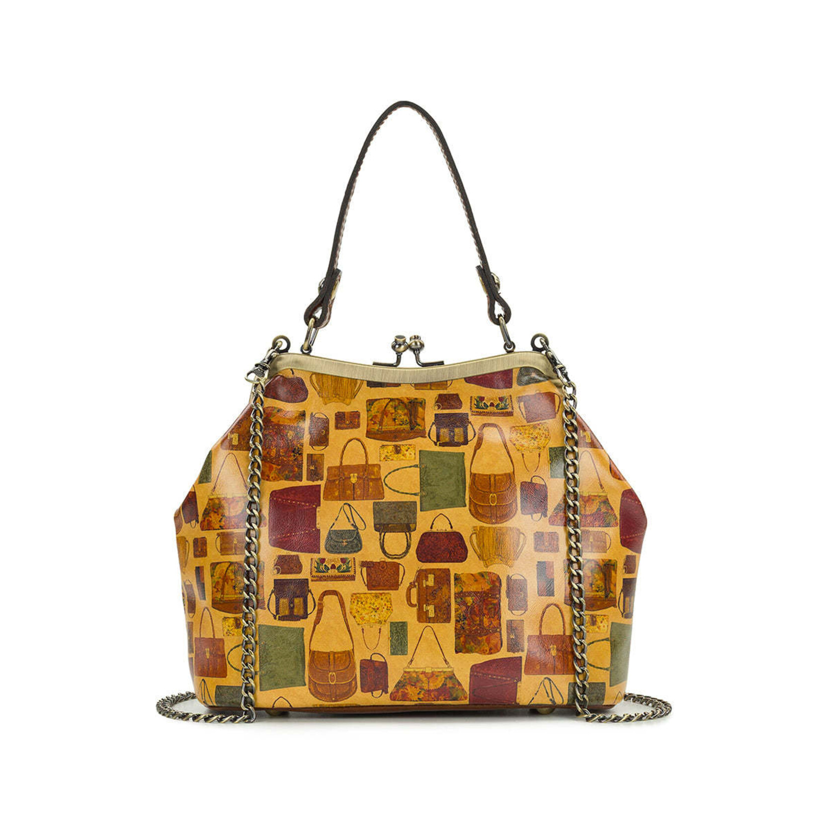 Patricia Nash Laureana Frame Satchel - Patricia's Closet