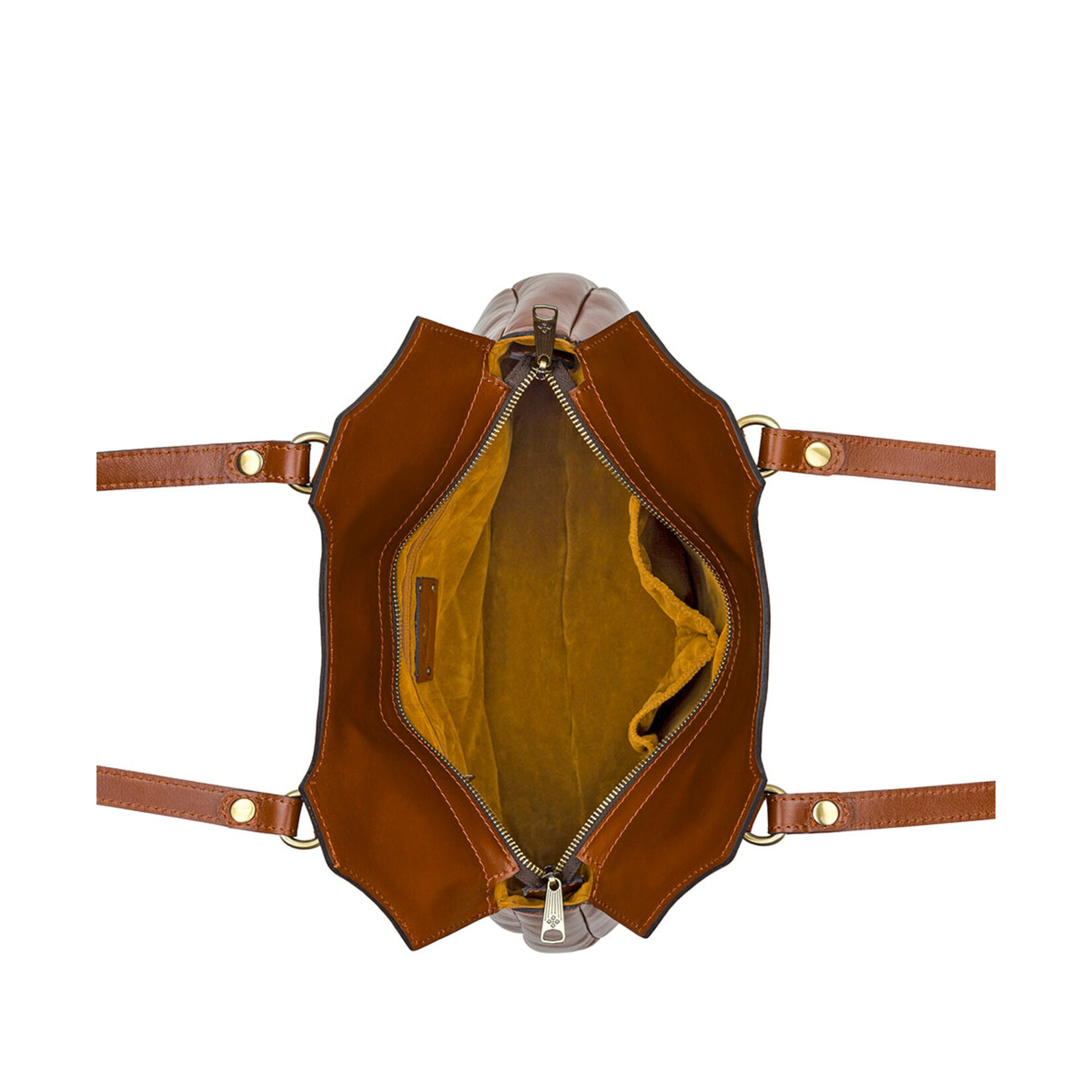 Patricia Nash Napoli Satchel - Tan