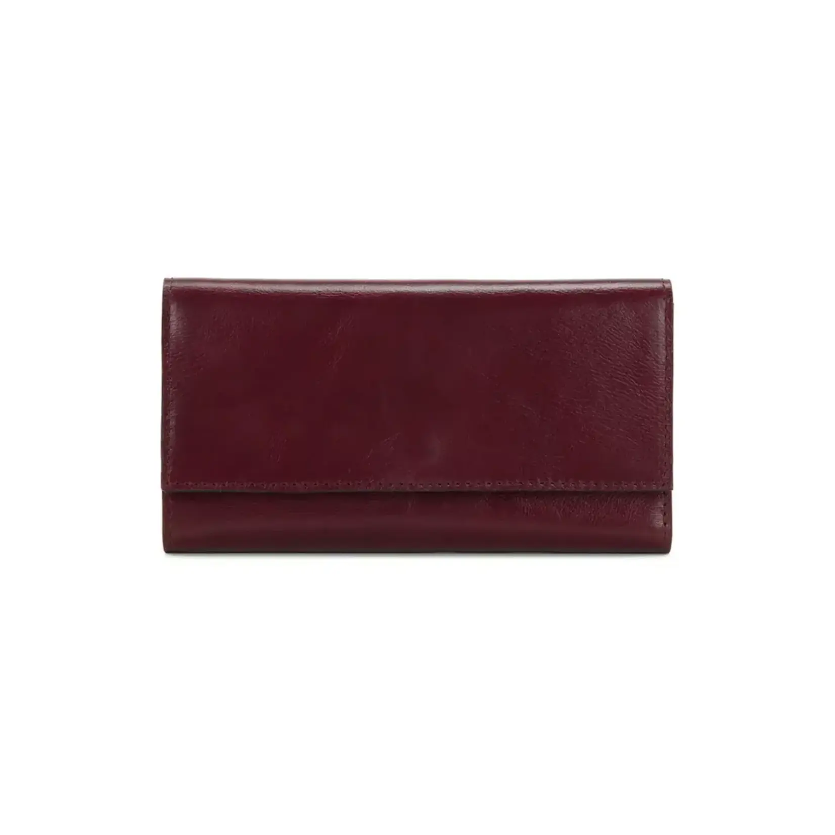 Patricia Nash Terresa Wallet Vintage Distressed - Oxblood