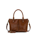 Patricia Nash Zora Top Handle Crossbody - Cognac
