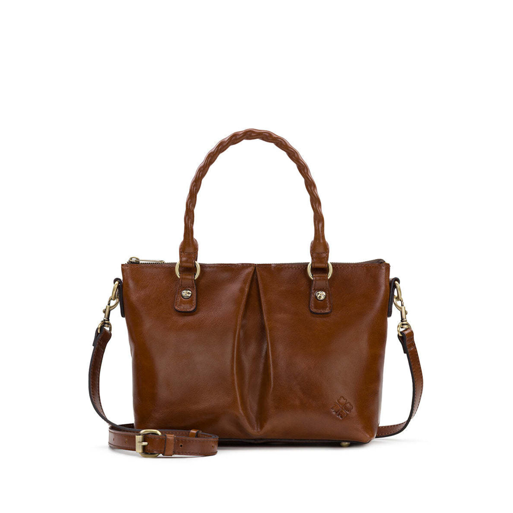 Patricia Nash Zora Top Handle Crossbody - Cognac
