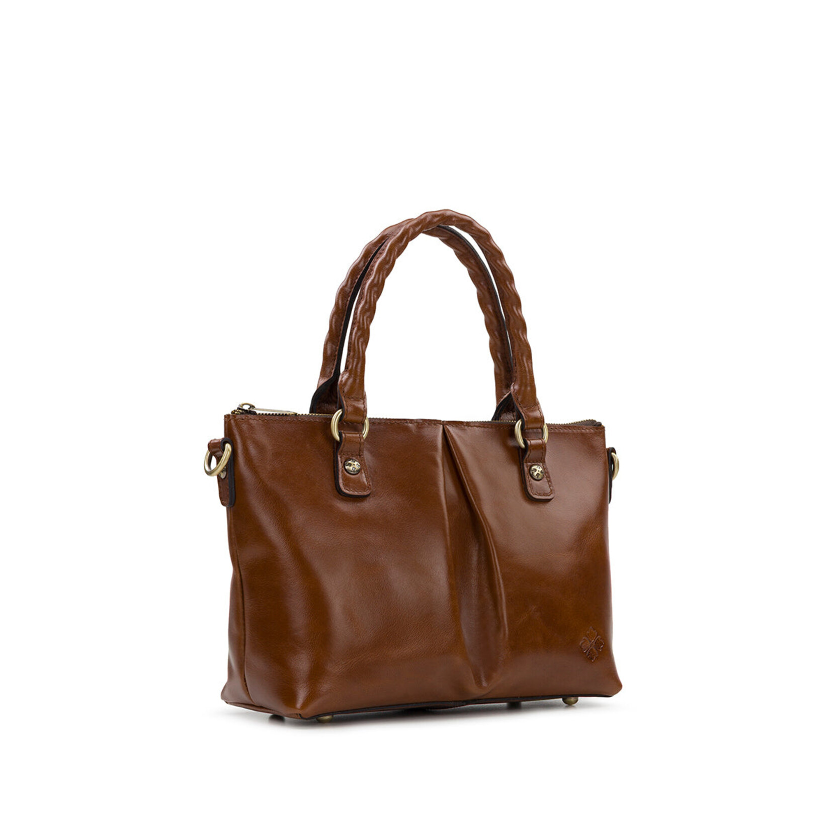 Patricia Nash Zora Top Handle Crossbody - Cognac