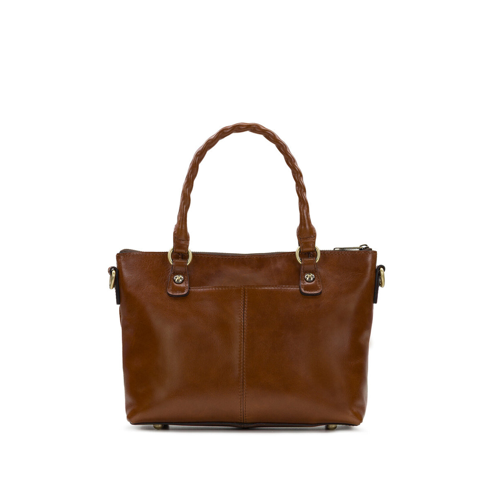Patricia Nash Zora Top Handle Crossbody - Cognac