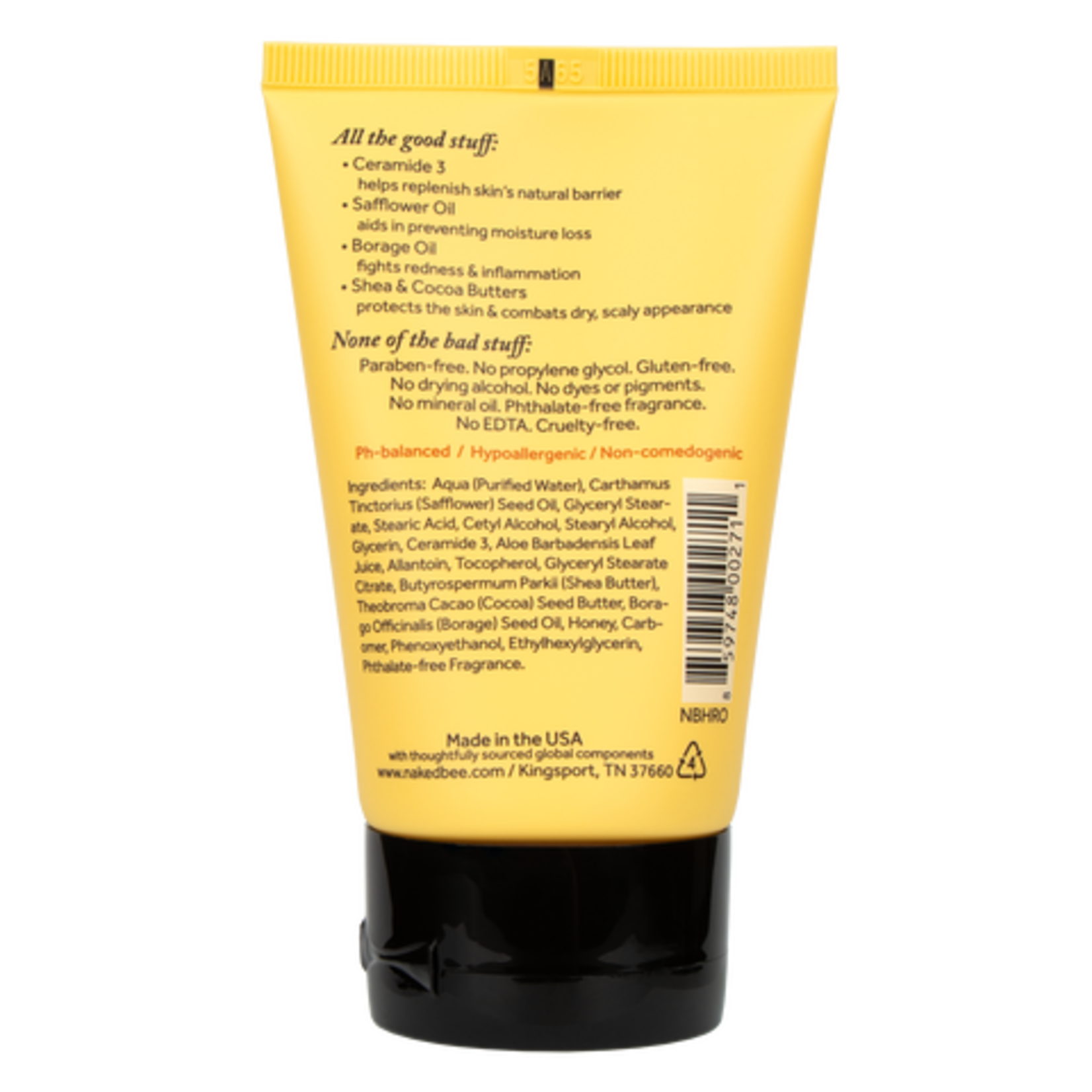 The Naked Bee 3.25 oz Orange Blossom Honey Serious Hand Repair Cream
