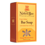The Naked Bee 5 oz Orange Blossom Honey Triple Milled Bar Soap
