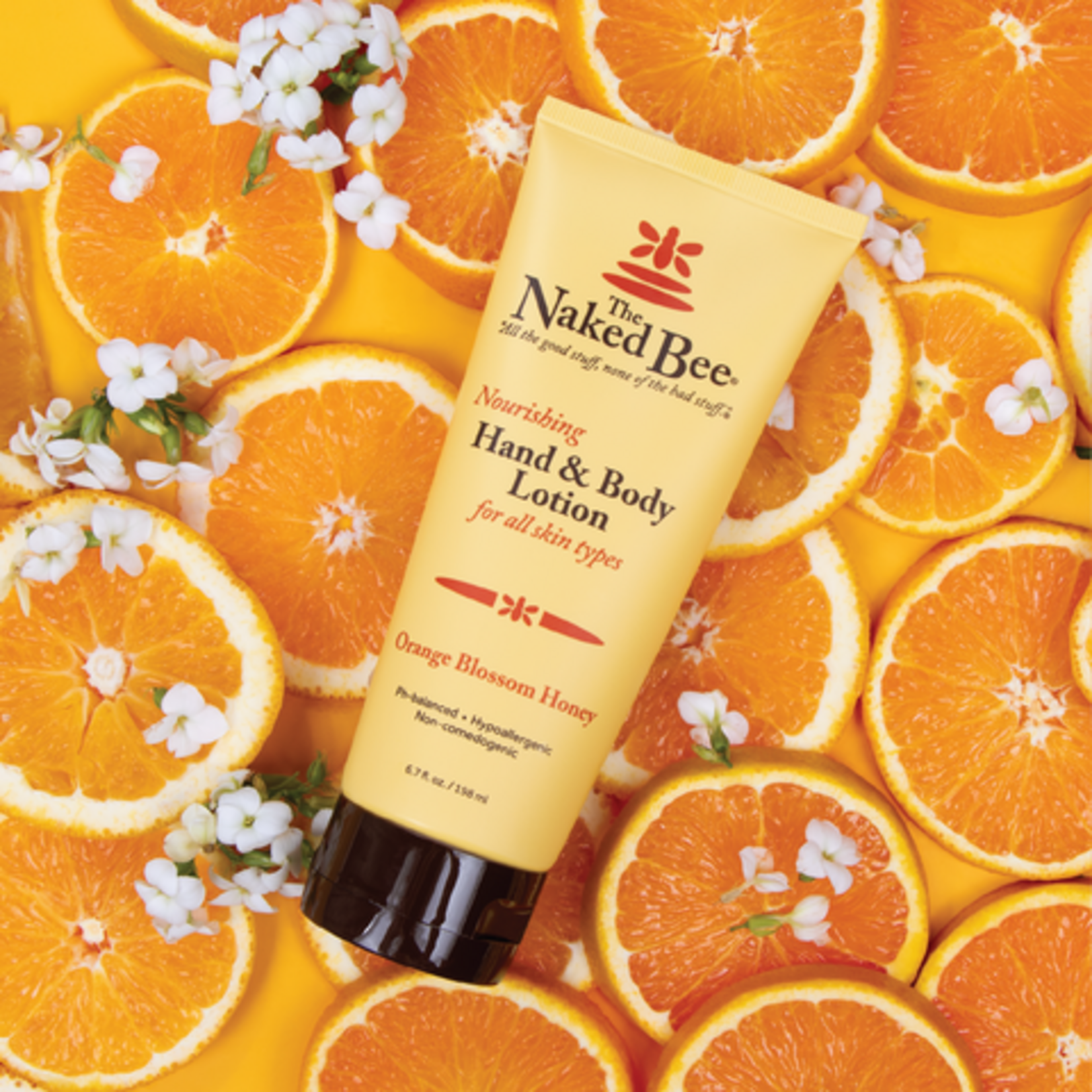 The Naked Bee 6.7oz Orange Blossom Honey Large Hand & Body Lotion