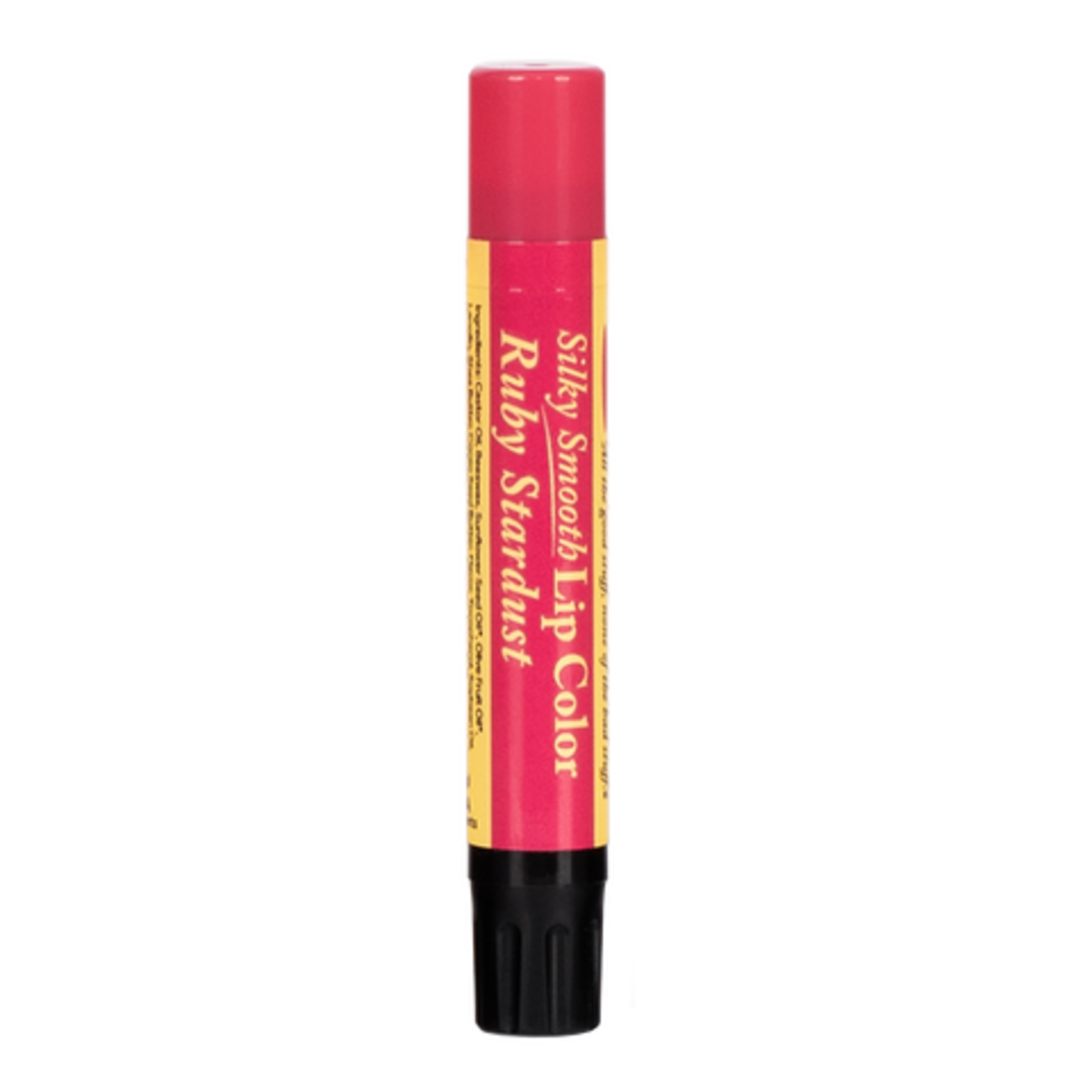 The Naked Bee Silky Smooth Lip Color - Ruby Stardust