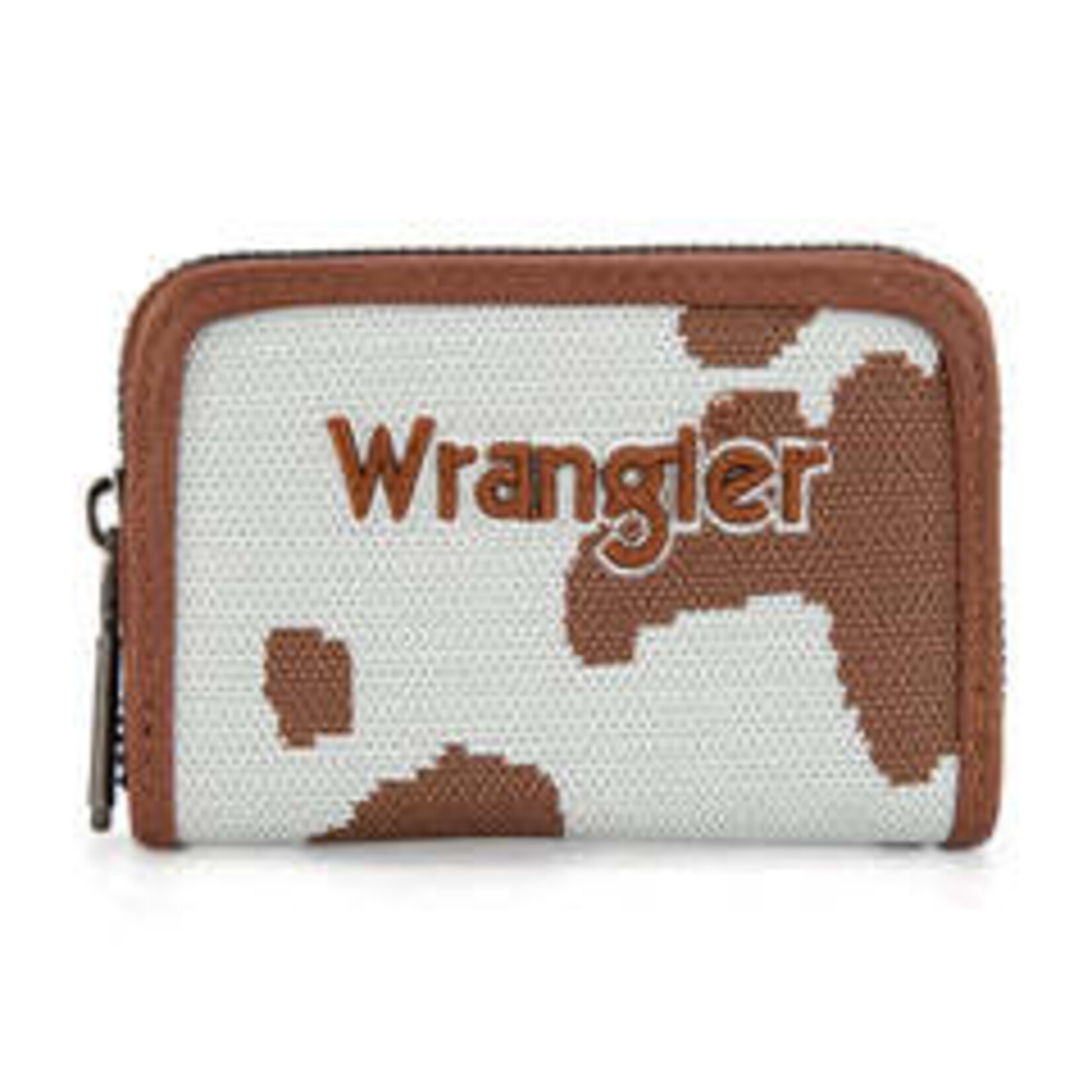 Wrangler WG301-W083BR - Brown - Wrangler Cow Print Small Wallet