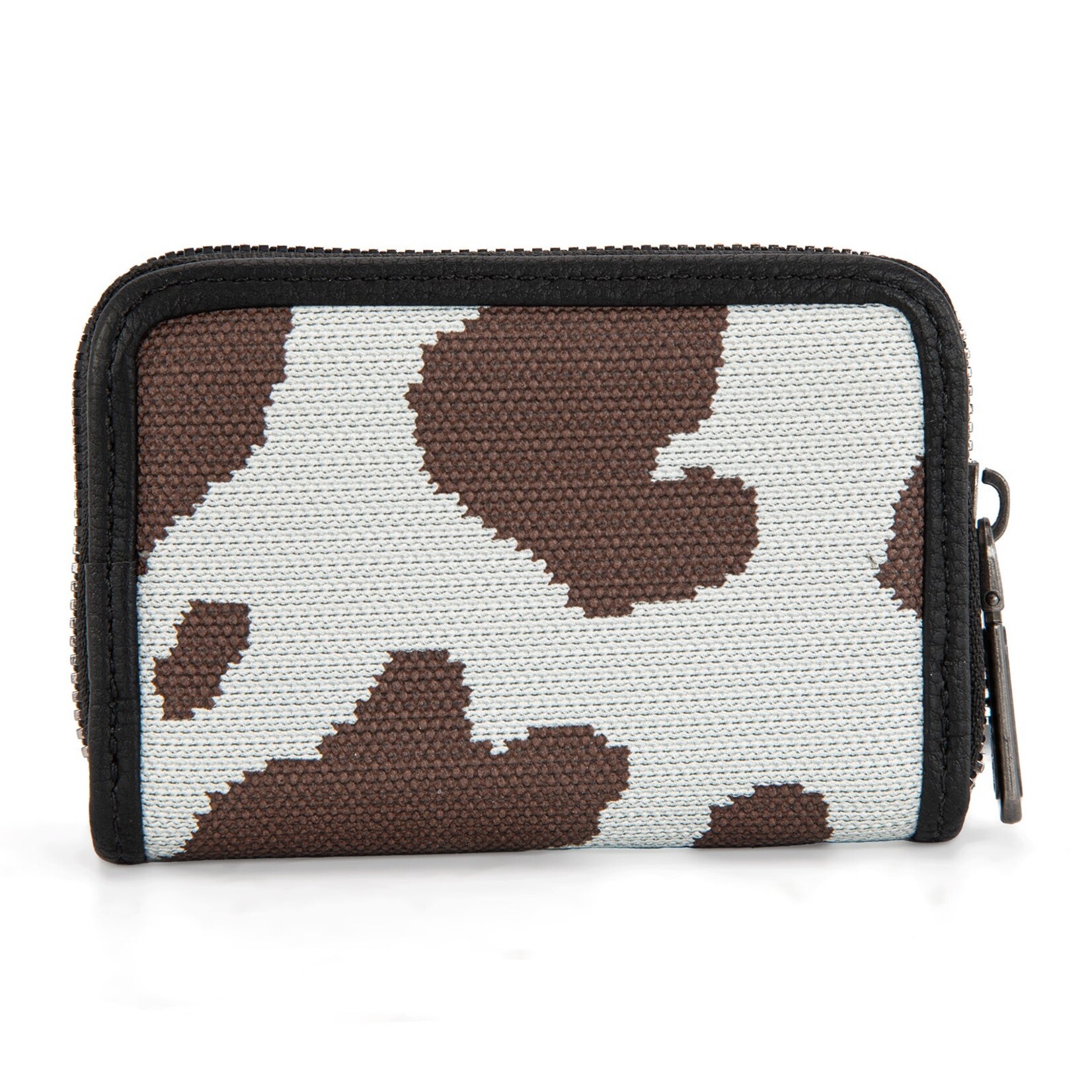 Wrangler WG301-W083BK - Black - Wrangler Cow Print Small Wallet