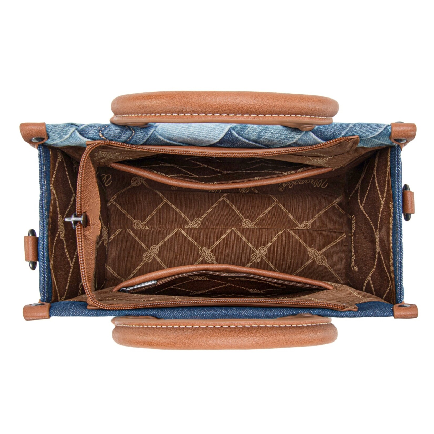 Wrangler WG210-8120SJN - Jean - Wrangler Woven Denim Concealed Carry Tote/Crossbody