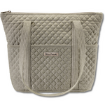 Bella Taylor Stride Tote - Khaki Chambray