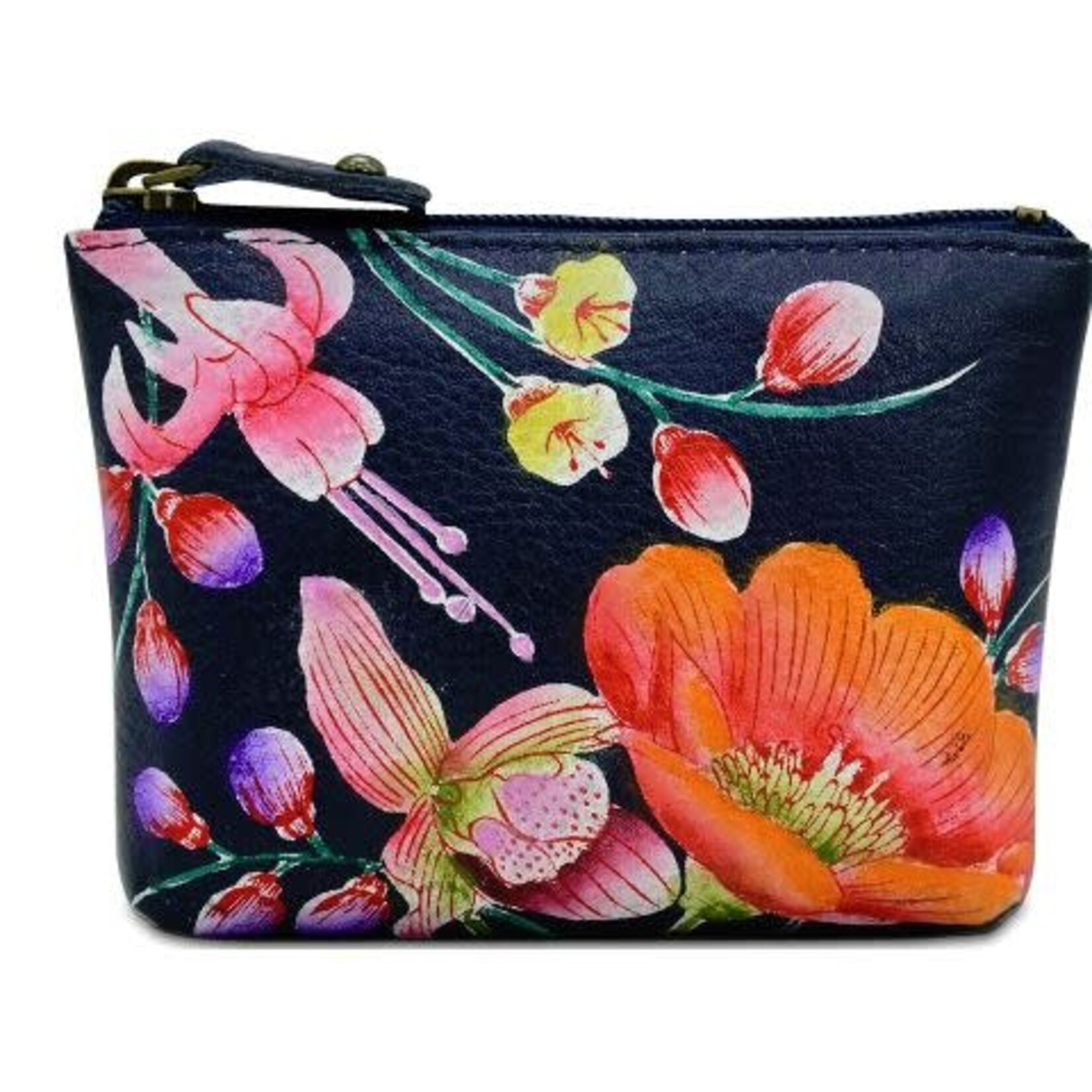 Anuschka 1031-MLM:  Moonlit Meadow - Coin Zip Pouch
