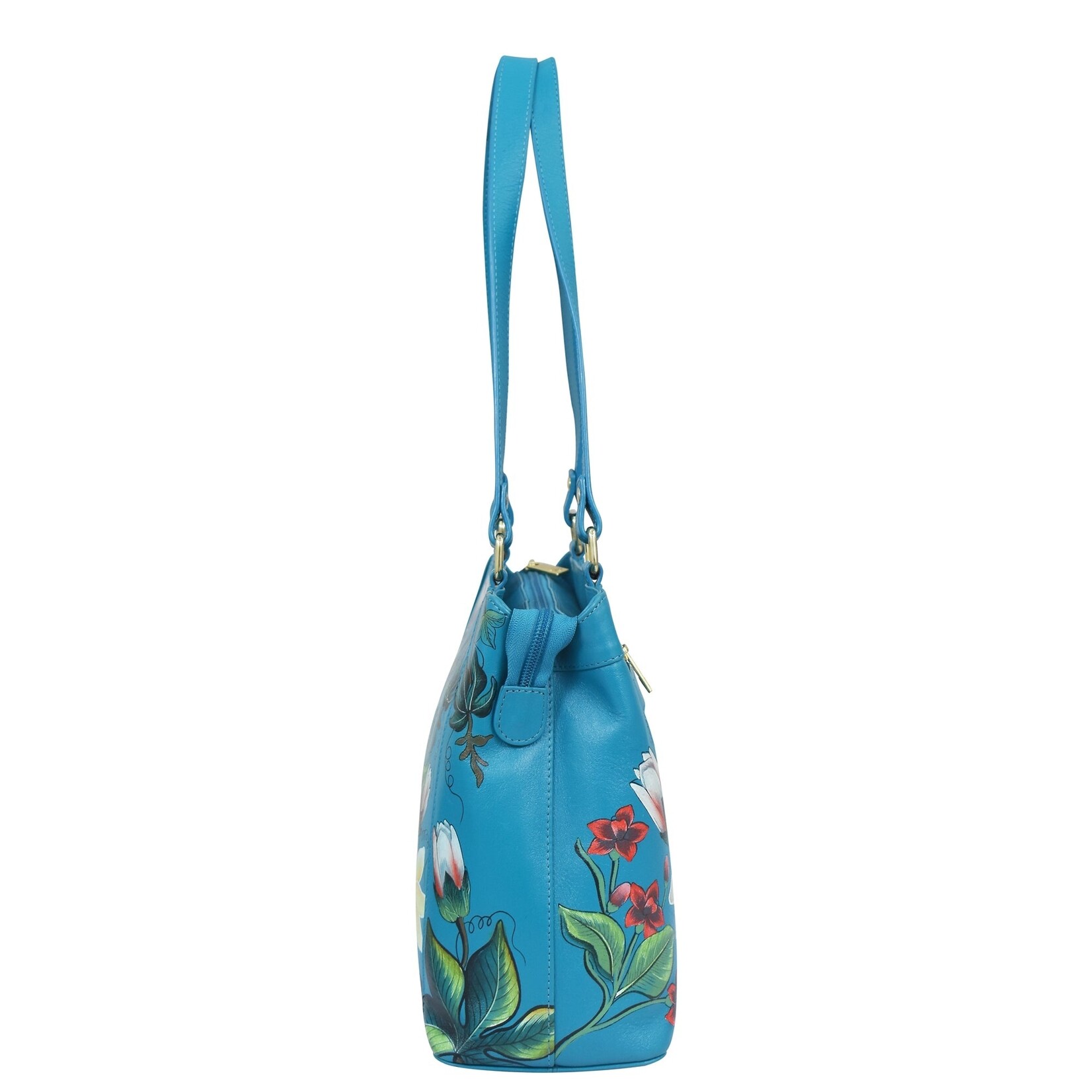 Anuschka 710-RGR: Royal Garden - Medium Everyday Tote