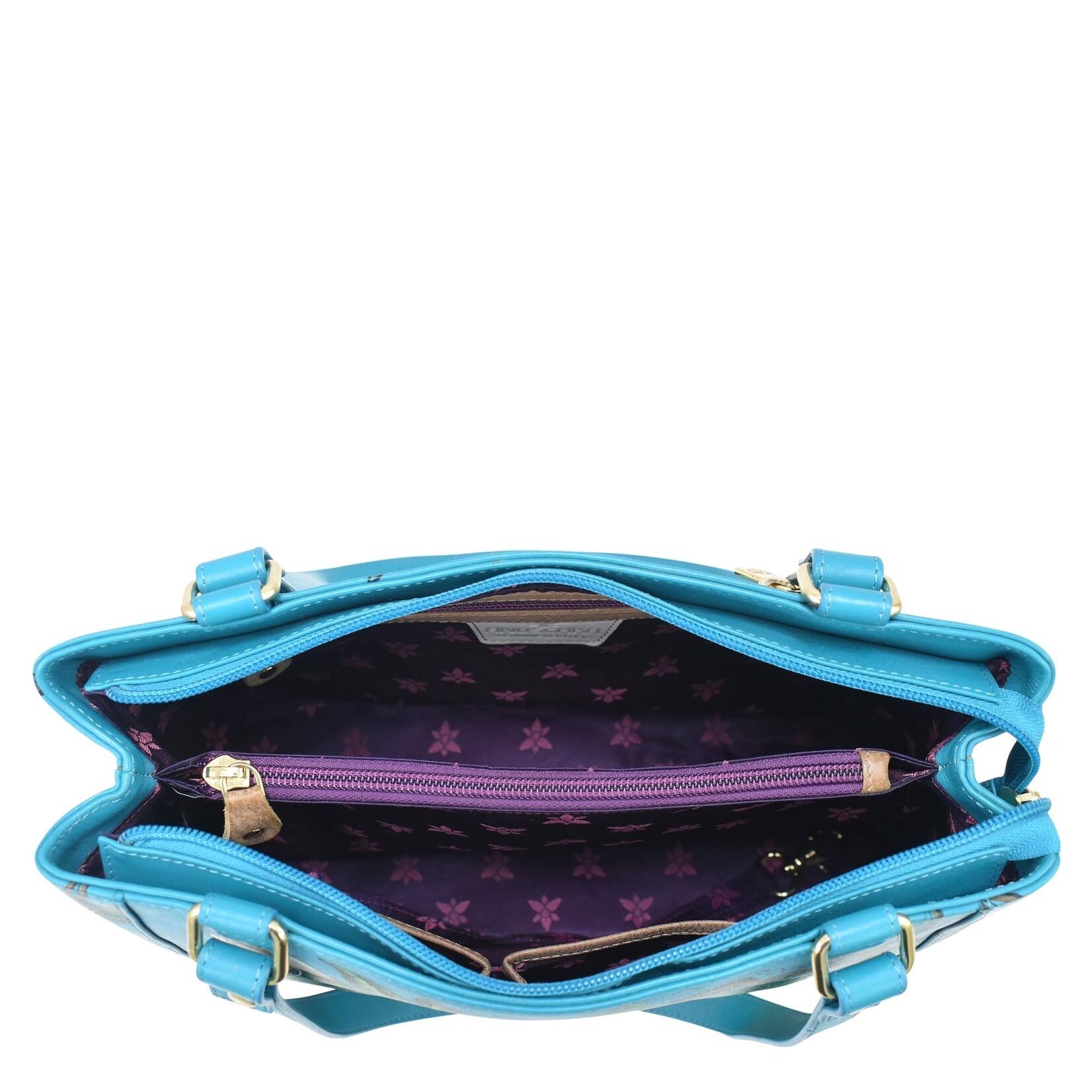 Anuschka 710-RGR: Royal Garden - Medium Everyday Tote