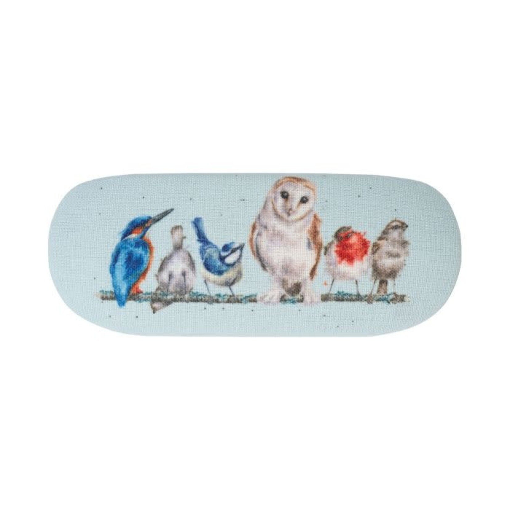 Wrendale Designs GLC015 - Eyeglass Case - 'Pottering About' Bird