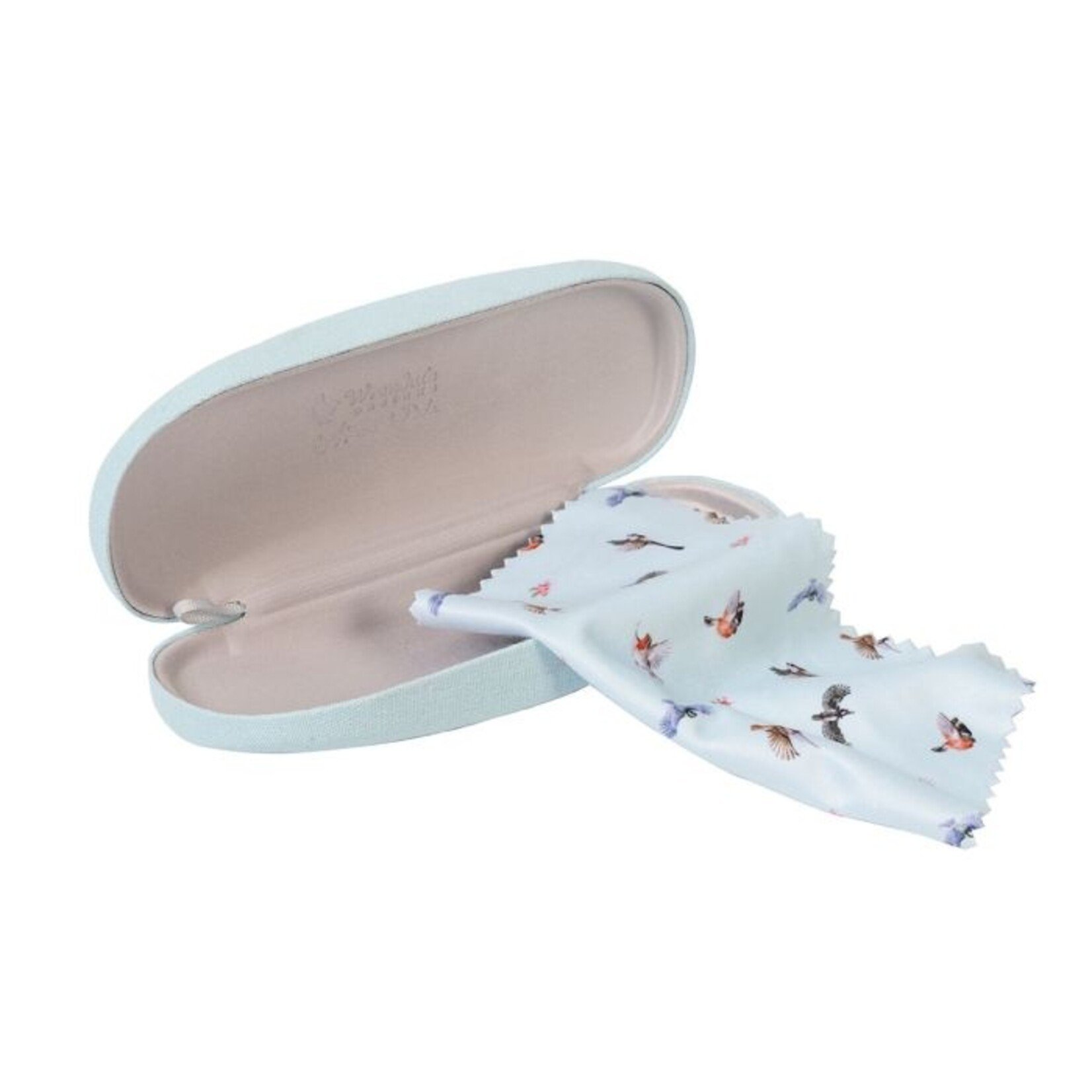 Wrendale Designs GLC015 - Eyeglass Case - 'Pottering About' Bird