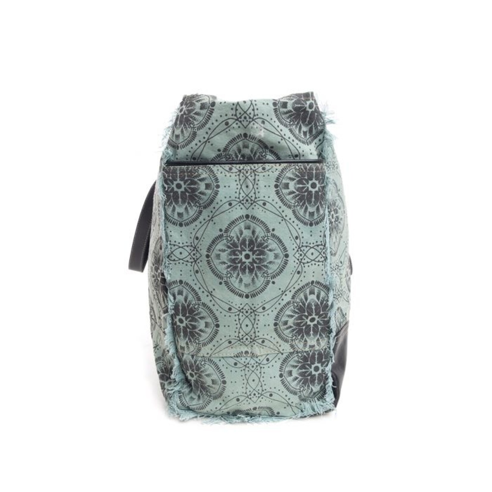 Myra Bags S-9549 Pilar Pram Weekender Bag Soft Teal Medallion