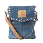 Myra Bags S-10904 Dahlia Denim Crossbody Bag