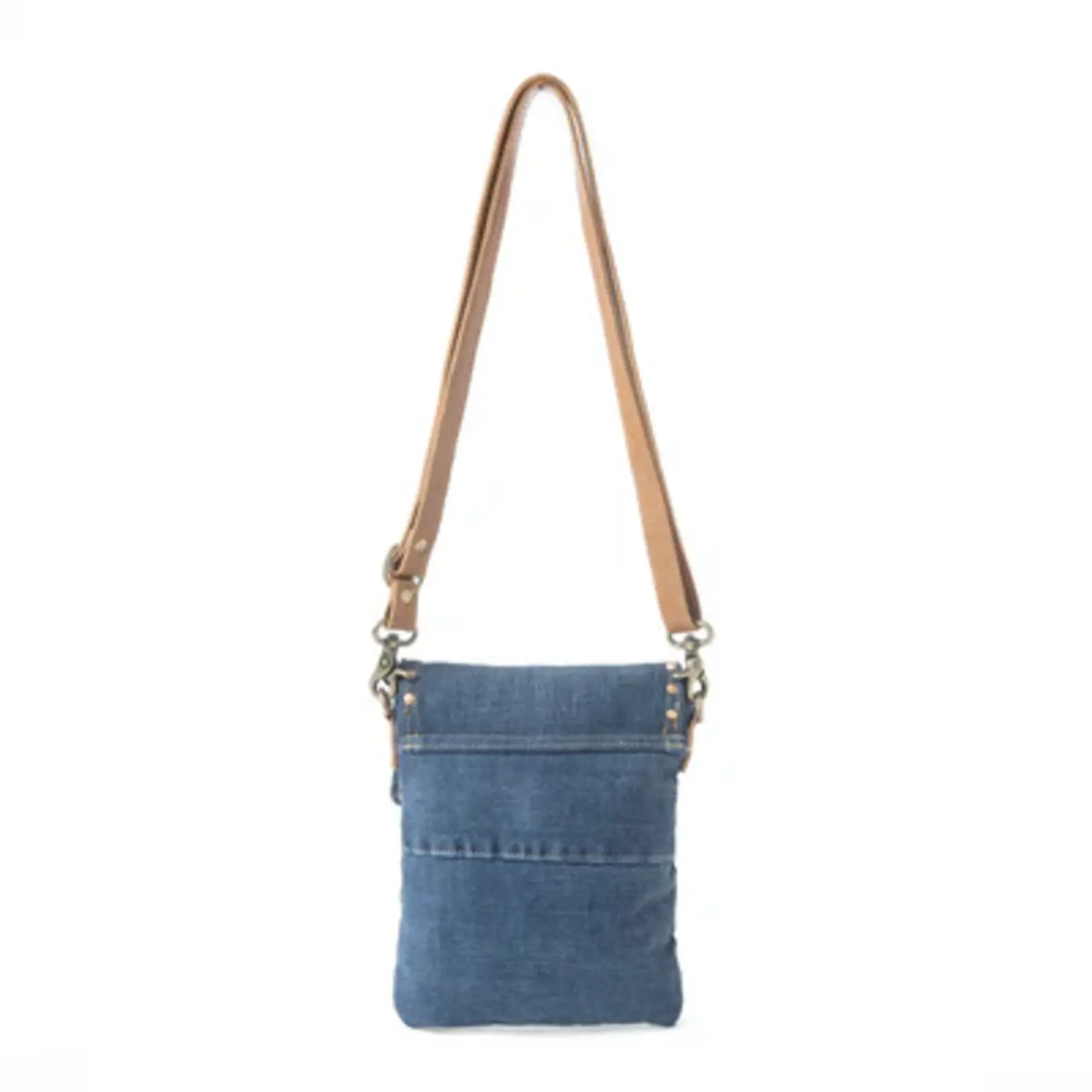 Myra Bags S-10904 Dahlia Denim Crossbody Bag