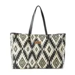 Myra Bags S-10892 Tribal Spirit Adventure Weekender Bag - Black & White