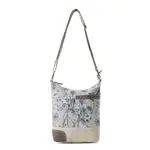 Myra Bags S-11923 EcoFlora Western Shoulder Bag - Porcelain Bloom