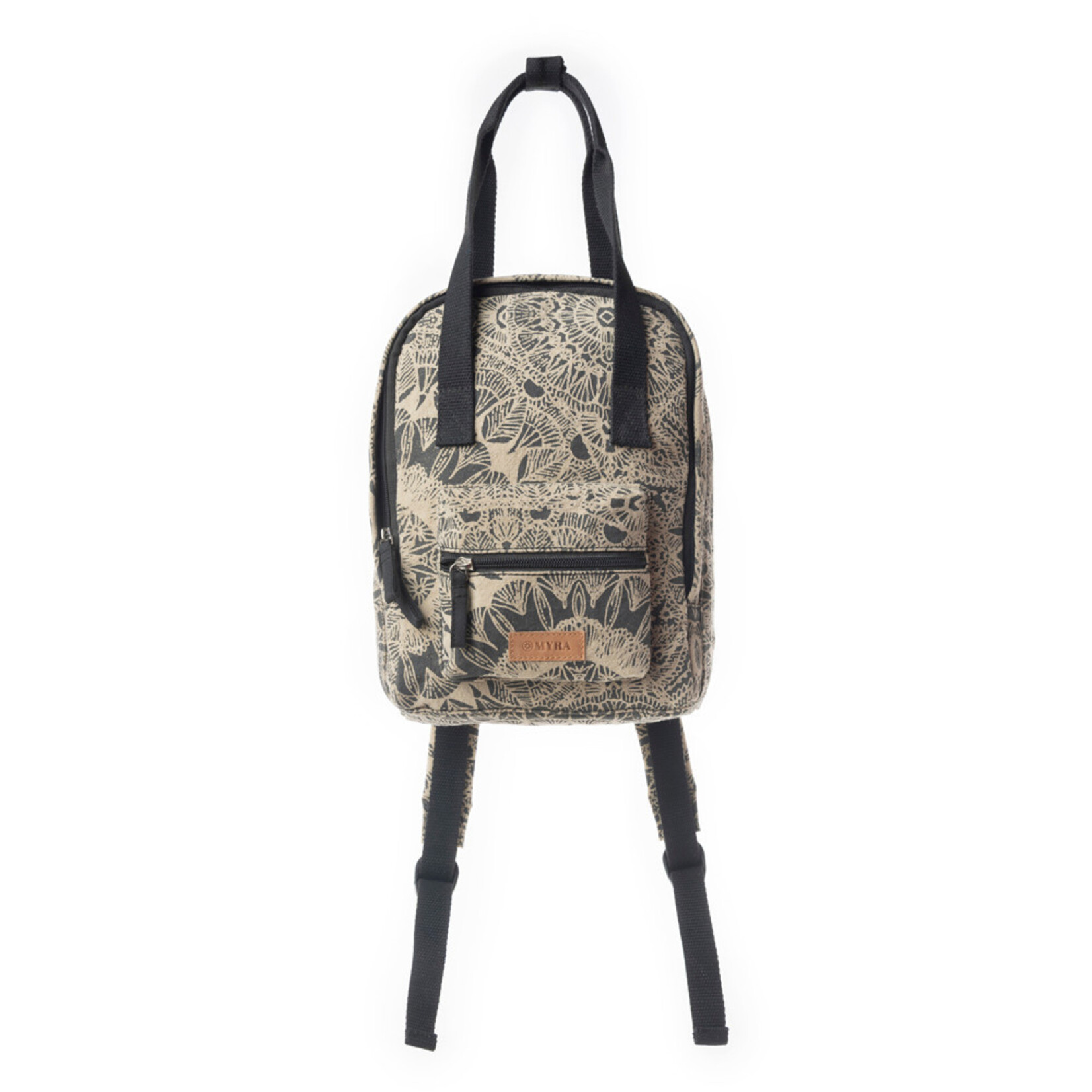 Myra Bags S-12977 Juniper Bloom Backpack - Desert Aloe