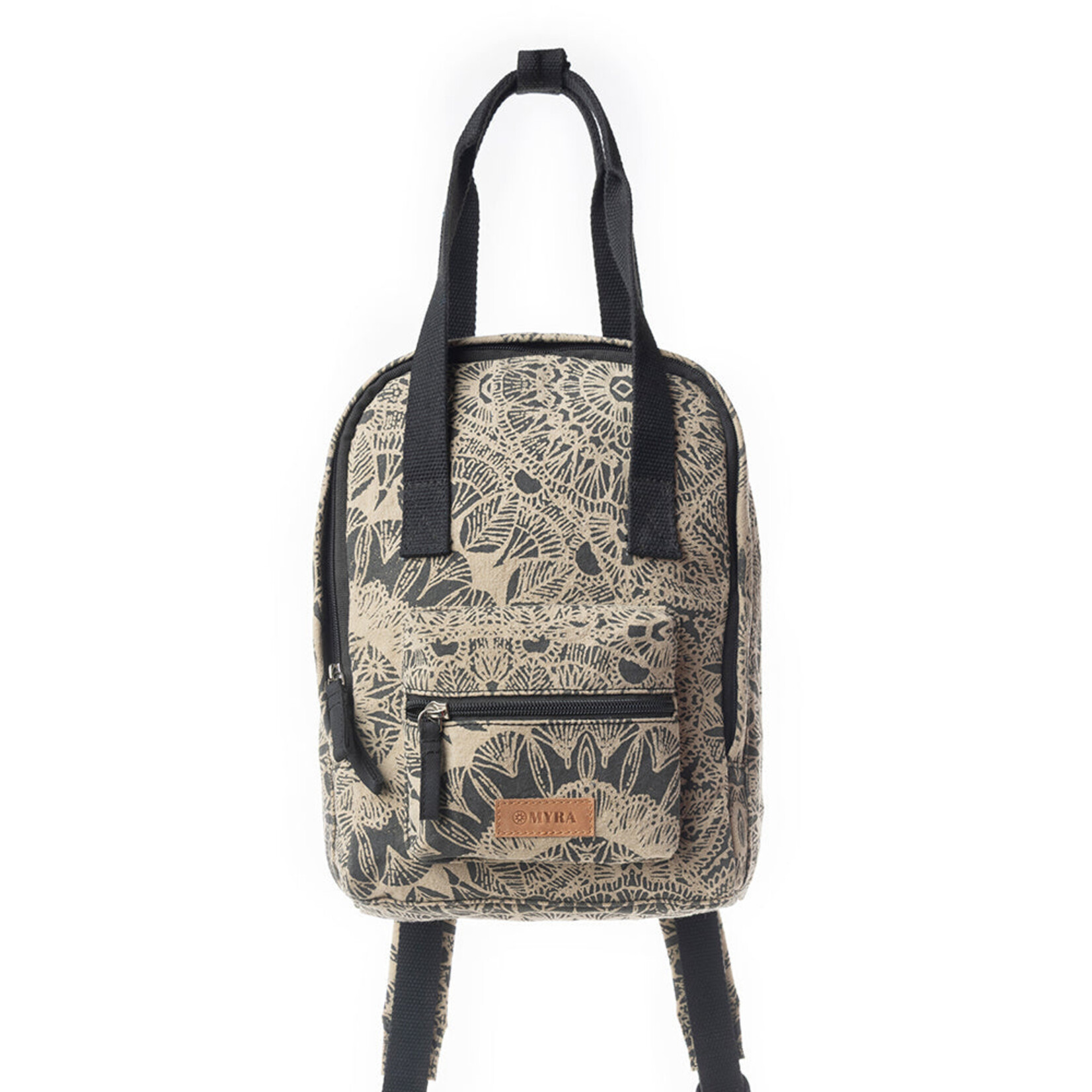 Myra Bags S-12977 Juniper Bloom Backpack - Desert Aloe