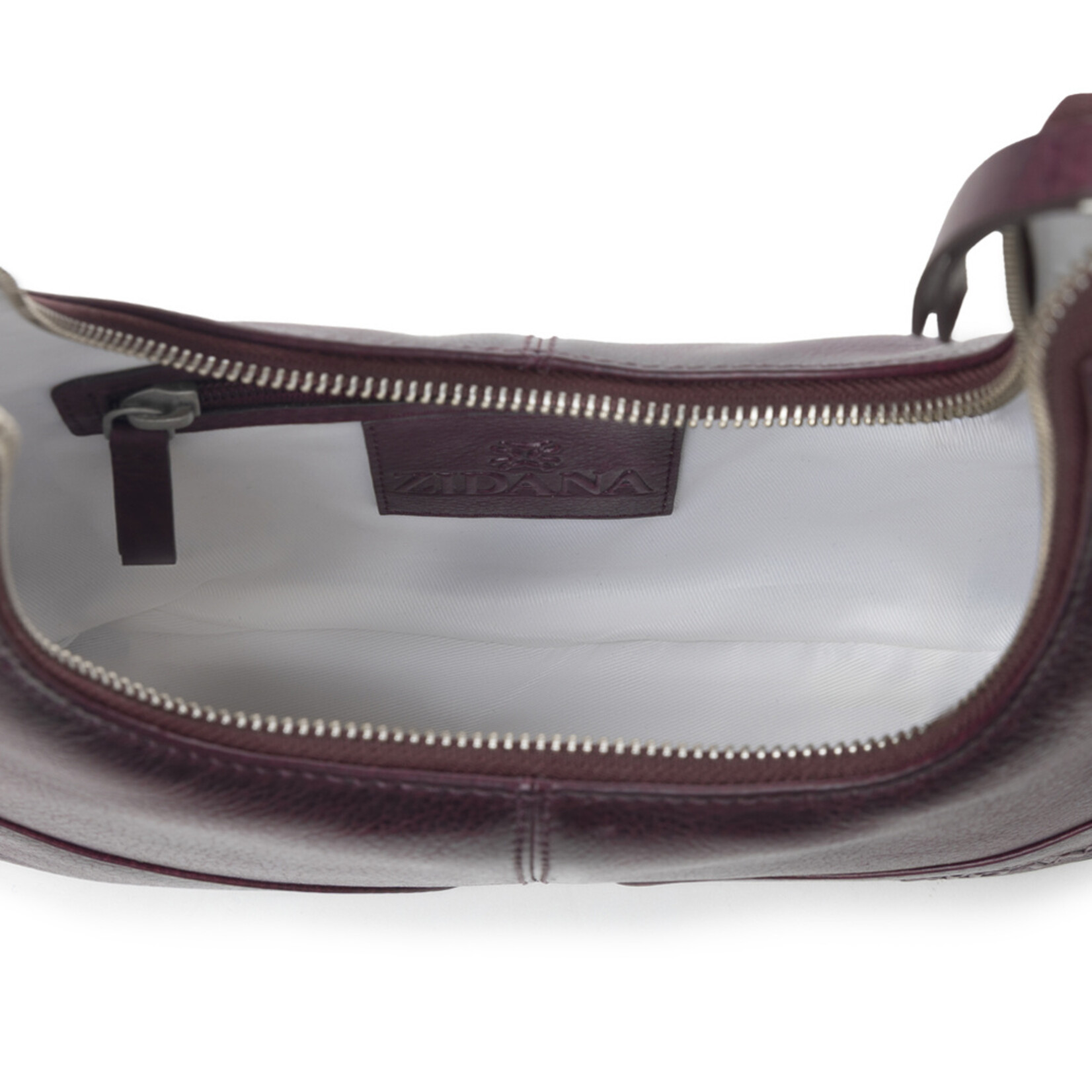 Myra Bags S-13835 Saddle Rose - Zidana Winchester Loop Veg Tanned Leather Shoulder Bag