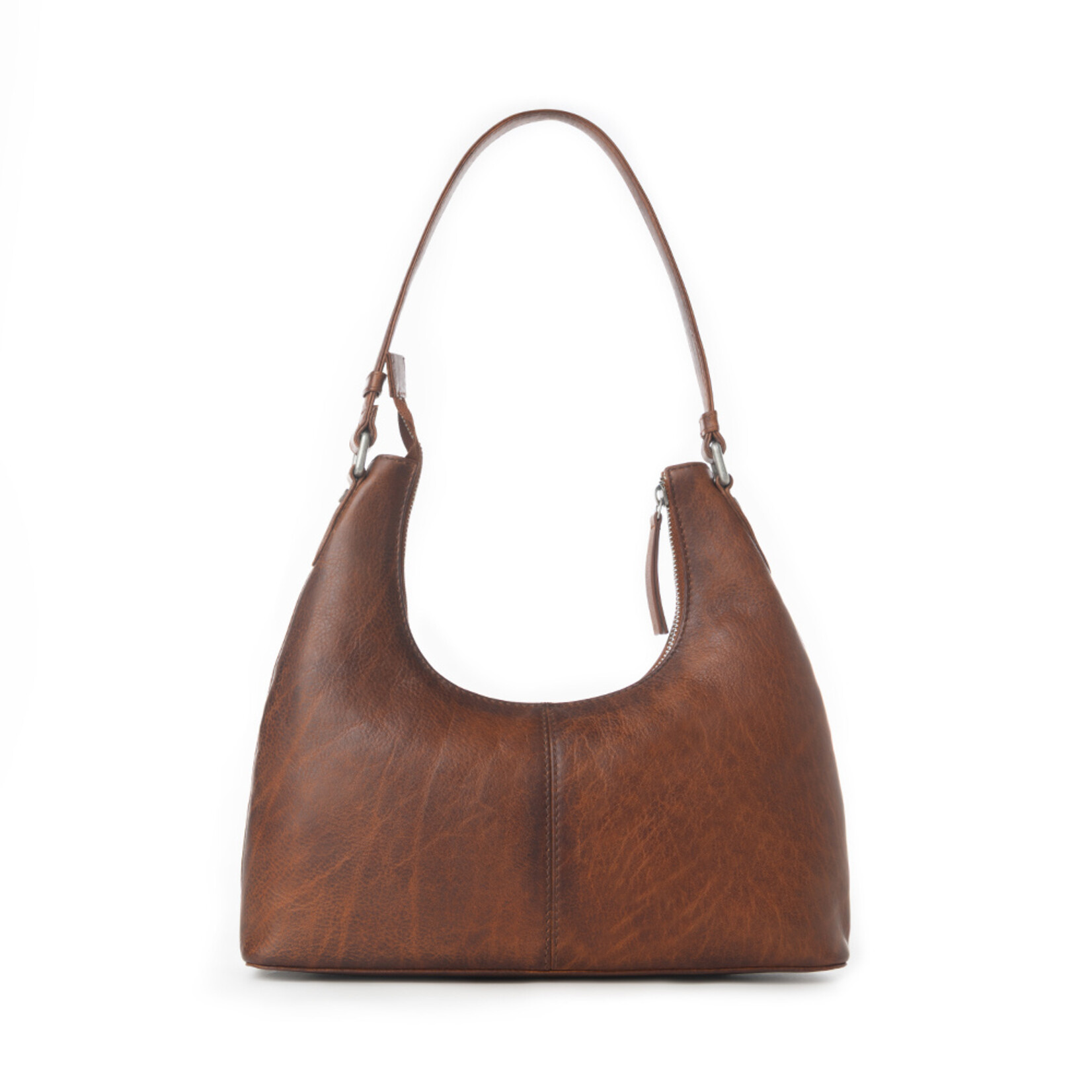 Myra Bags S-13836 Maple Glaze - Zidana Winchester Loop Veg Tanned Leather Shoulder Bag