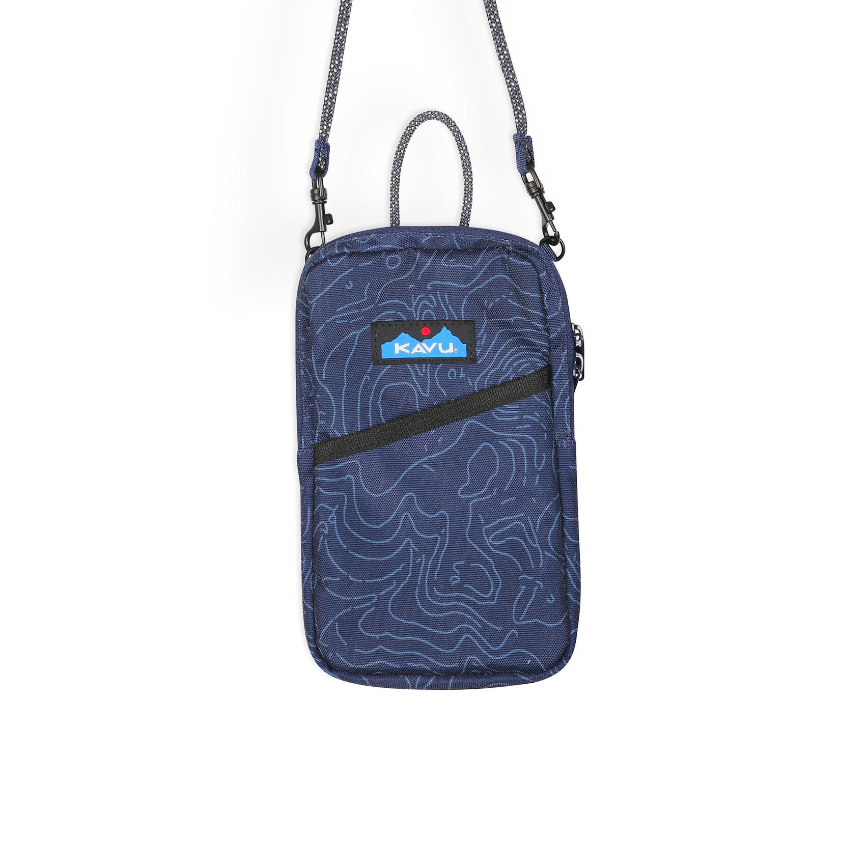 Kavu Essential Case - Navy Topo FW25