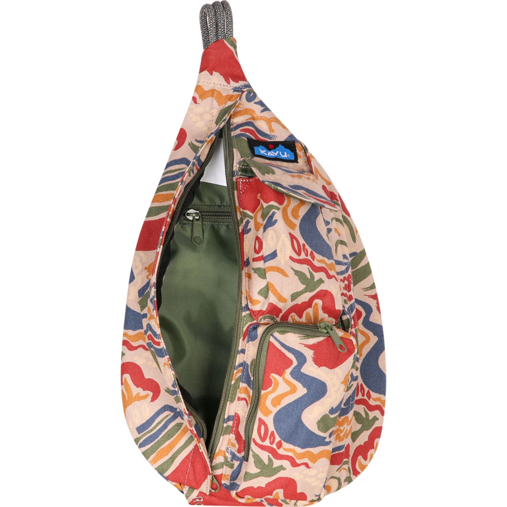 Kavu Mini Rope Bag - Brush Meadow FW25