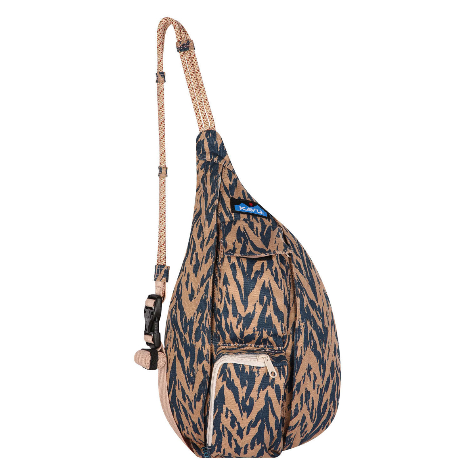 Kavu Mini Rope Bag - Chevron Shore SS24