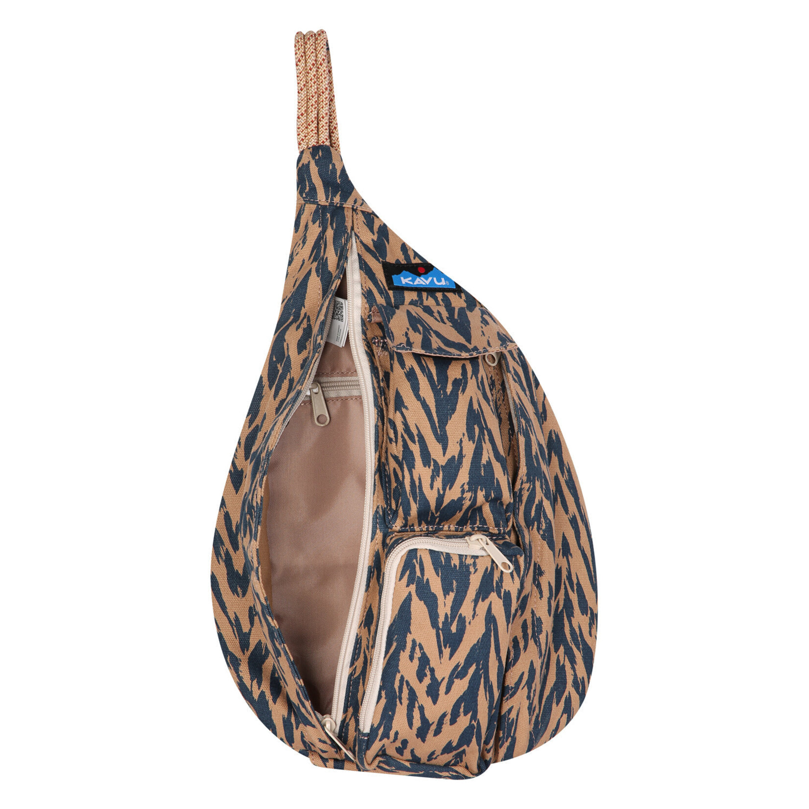 Kavu Mini Rope Bag - Chevron Shore SS24