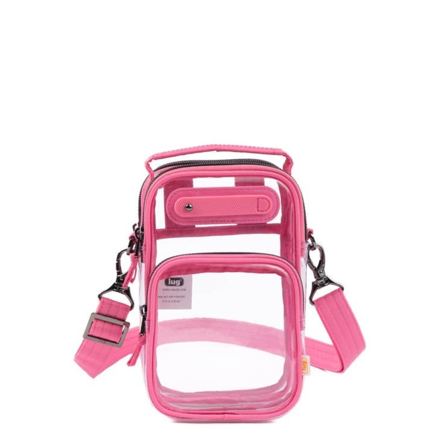 Lug 25014 Perfectly Pink - Skeeter Mini Clearview Convertible Crossbody
