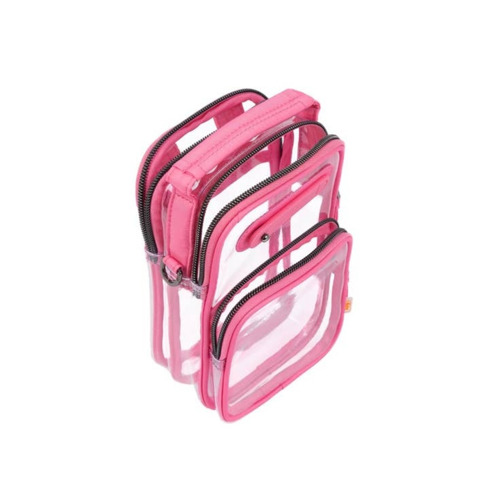 Lug 25014 Perfectly Pink - Skeeter Mini Clearview Convertible Crossbody