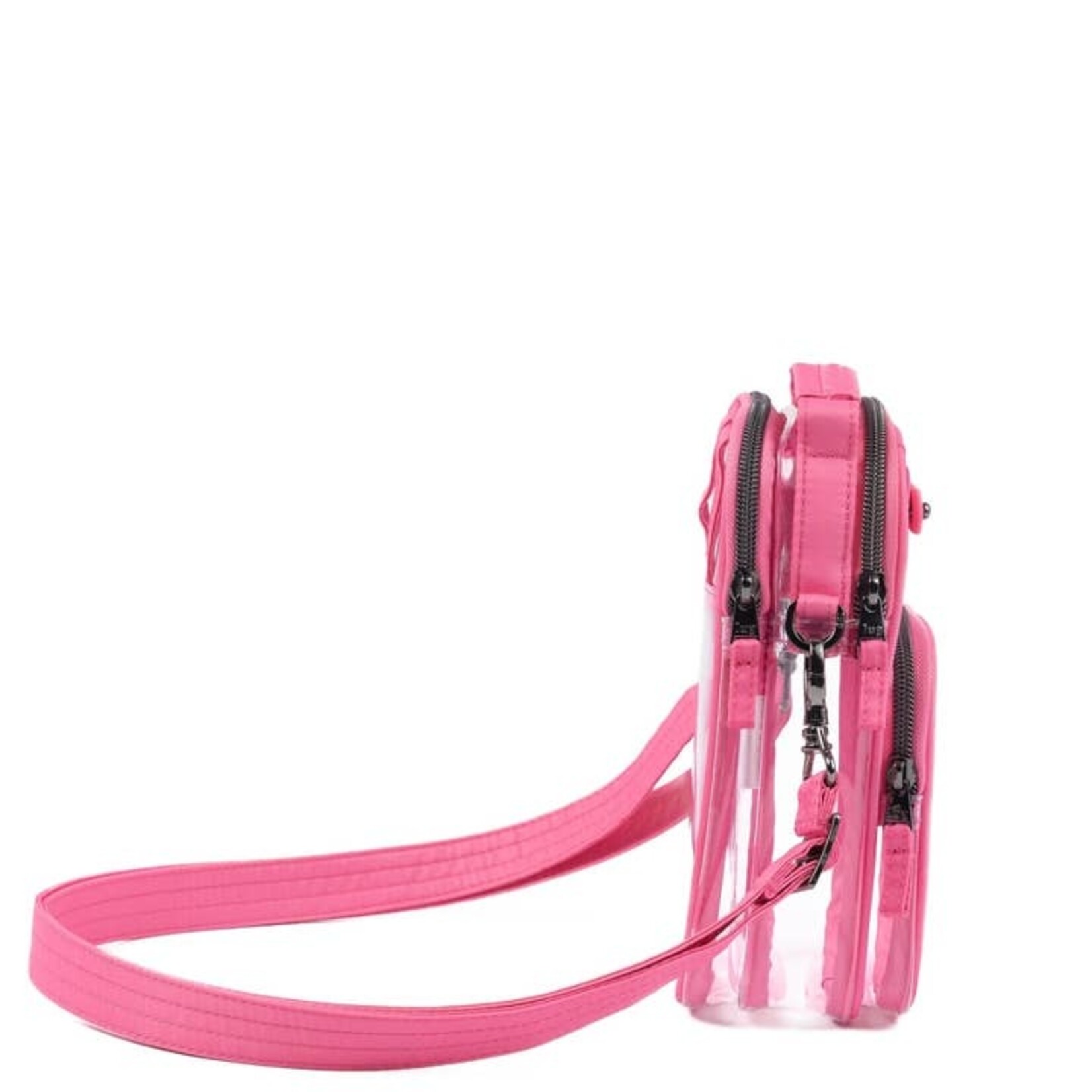 Lug 25014 Perfectly Pink - Skeeter Mini Clearview Convertible Crossbody