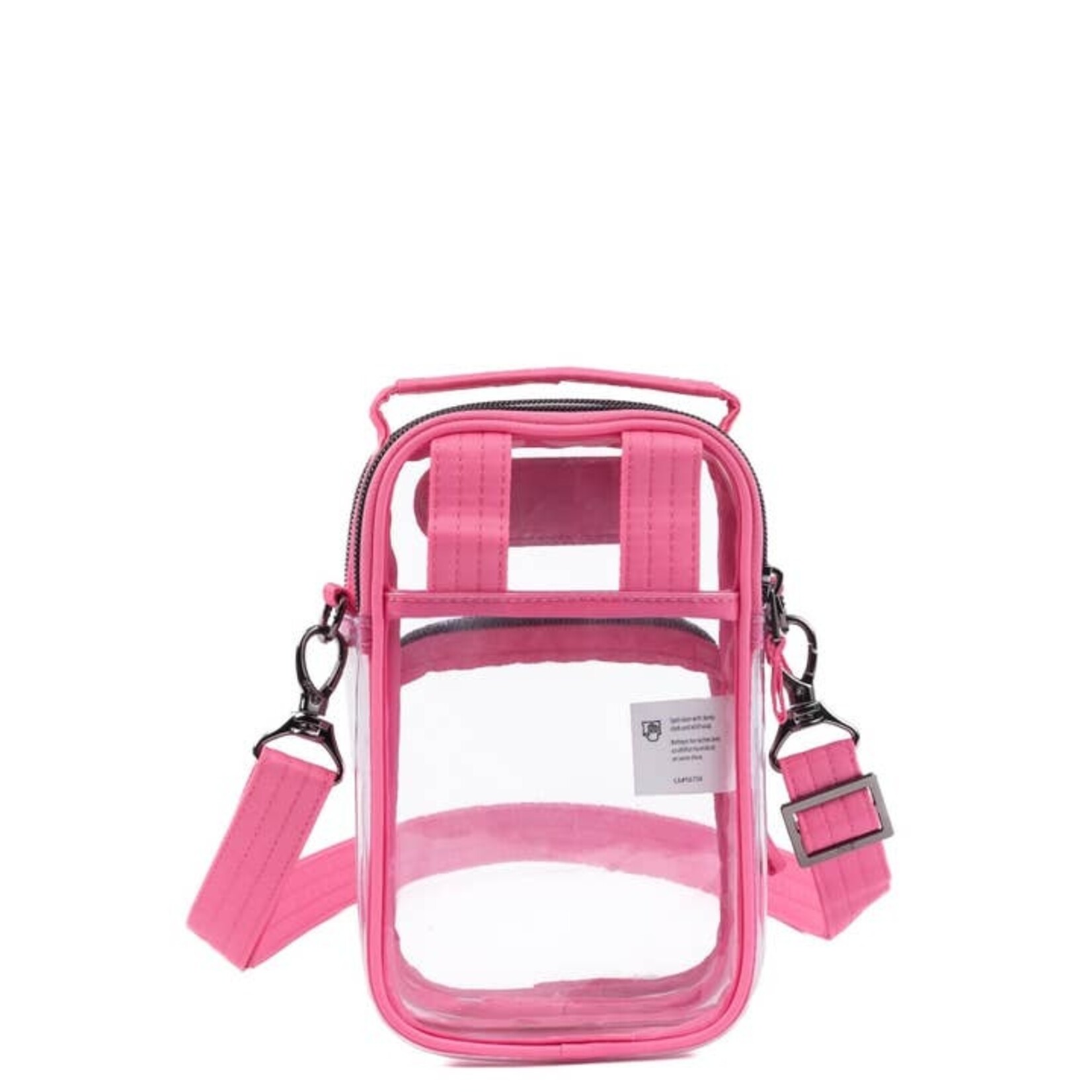 Lug 25014 Perfectly Pink - Skeeter Mini Clearview Convertible Crossbody